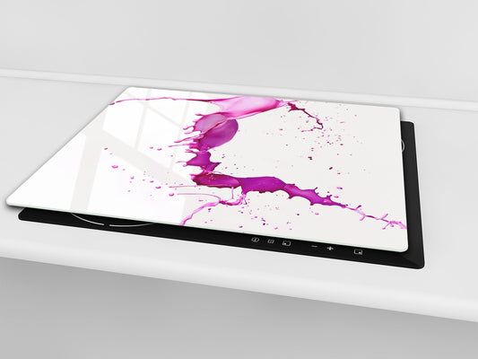 Tempered GLASS Cutting Board D01 Abstract Series: Abstract Art 54