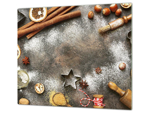 TEMPERED GLASS CHOPPING BOARD 60D13: Baking cookies