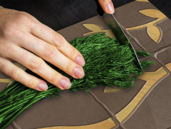 KITCHEN BOARD & Induction Cooktop Cover – Glass Pastry Board D25 Textures and tiles 1 Series: Golden branches on a brown background