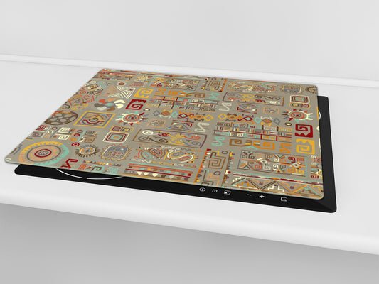 Glass Cutting Board 60D15: Egyptian paintings