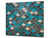 TEMPERED GLASS CHOPPING BOARD – Glass Cutting Board and Worktop Saver Textures and tiles 2 Series: Fish scales pattern
