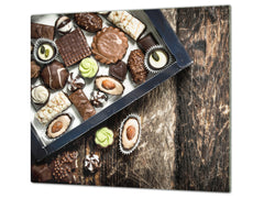 TEMPERED GLASS CHOPPING BOARD 60D13: Sweets 1