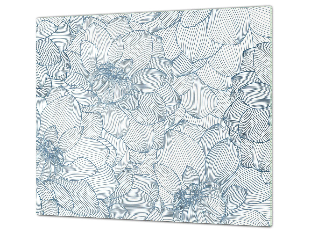 Induction Cooktop cover 60D06A: Peony
