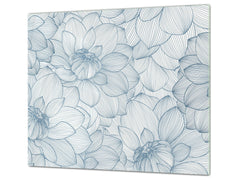 Induction Cooktop cover 60D06A: Peony
