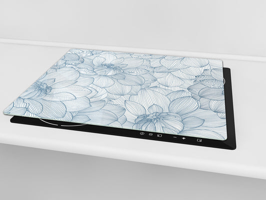 Induction Cooktop cover 60D06A: Peony
