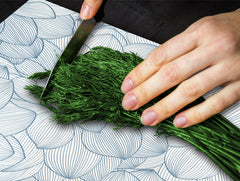 Induction Cooktop cover 60D06A: Peony