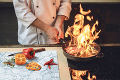 Induction Cooktop cover 60D06A: Peony