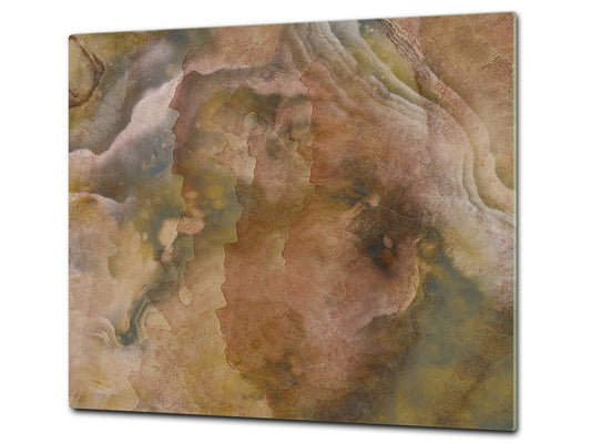 Chopping Board - Induction Cooktop Cover D21 Marbles 1 Series: Italian granite