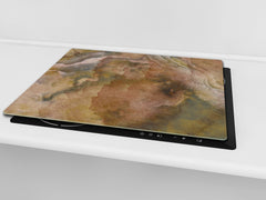 Chopping Board - Induction Cooktop Cover D21 Marbles 1 Series: Italian granite