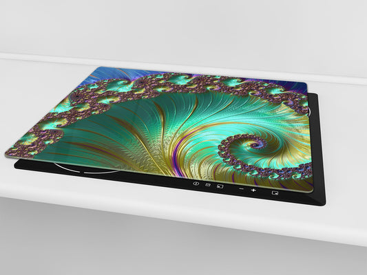 Glass stove top 60D19: Space vortex