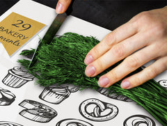 TEMPERED GLASS CHOPPING BOARD 60D13: A bakery