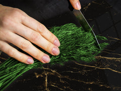 Chopping Board - Induction Cooktop Cover - Glass Cutting Board D22 Marbles 2 Series: Golden patterns