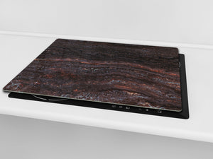 Chopping Board - Induction Cooktop Cover - Glass Cutting Board D22 Marbles 2 Series: Italian marble