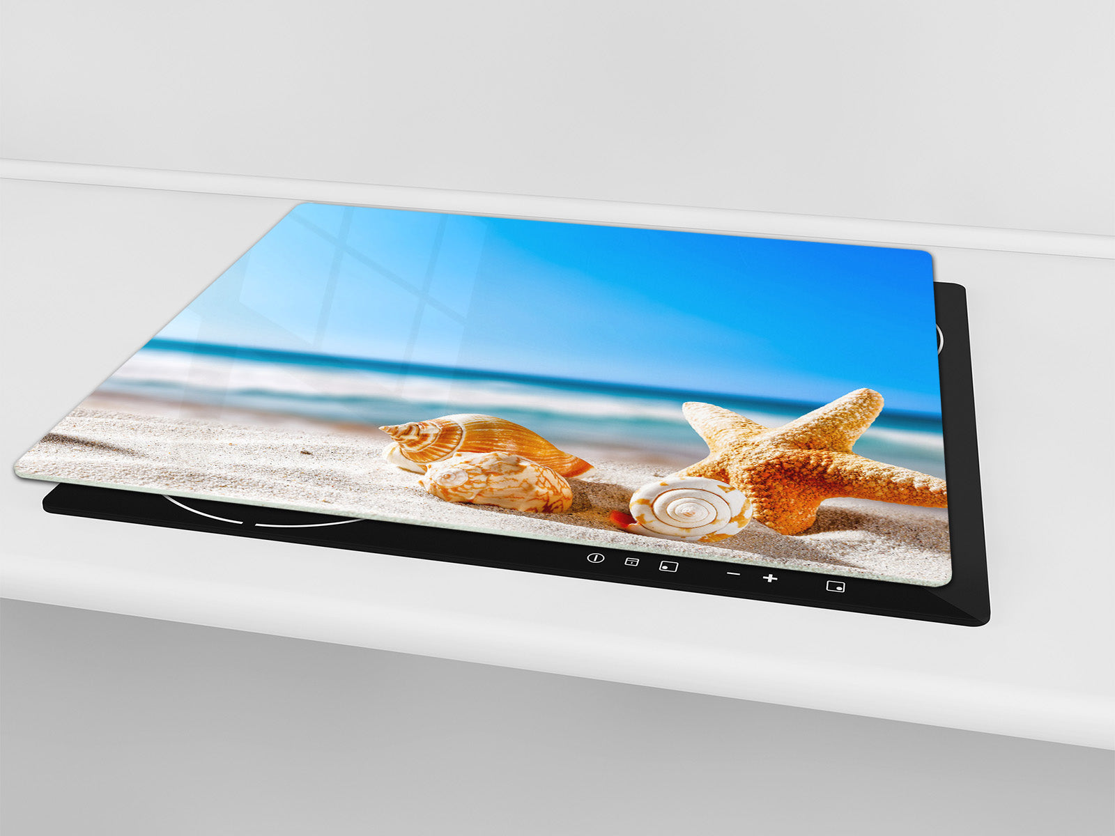 Worktop saver and Pastry Board 60D08: Shells on the beach 2