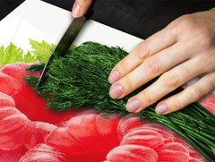 Arbeitsplattenschoner und Nudelbrett 60D02: Himbeeren