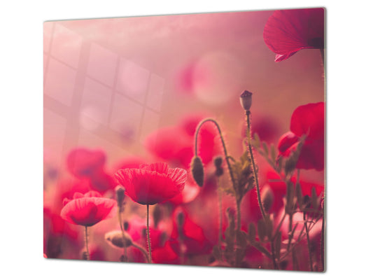 Arbeitsplattenschoner 60D06B: Mohnblumen 5