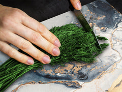 Chopping Board - Worktop saver and Pastry Board - Glass Cutting Board D23 Colourful abstractions: Artistic mixture of paints