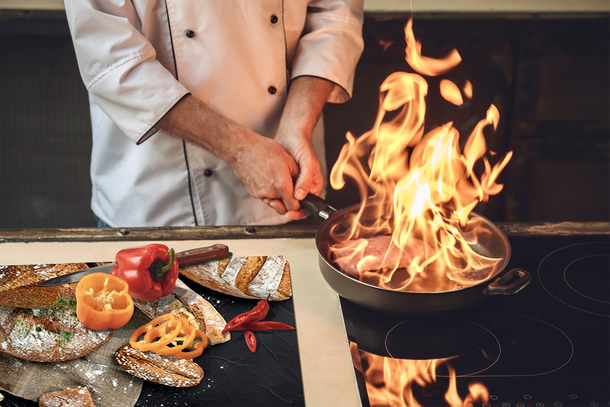 Hob cover 60D09: Fresh bread 11