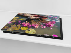 Worktop saver and Pastry Board 60D08: A collection of lotus