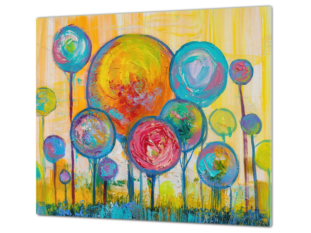 Glass Pastry Board 60D18: Children's picture