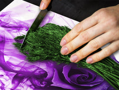 Worktop Saver 60D06B: Purple rose