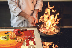 Glass stove top 60D19: Australian desert