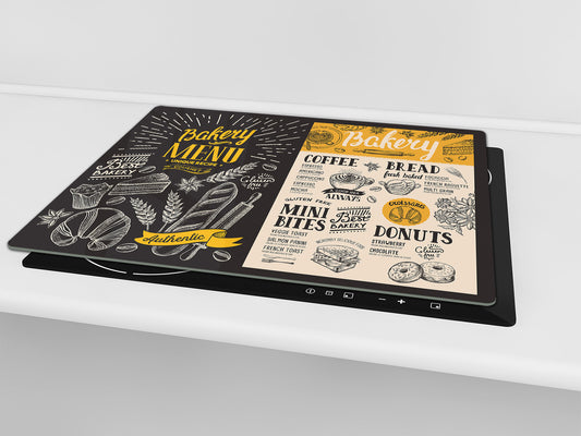 Induction Cooktop cover 60D17: Bakery menu