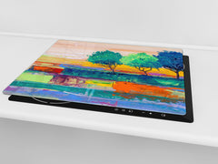 Resistant Glass Cutting Board 60D05B: Canvas painting 2