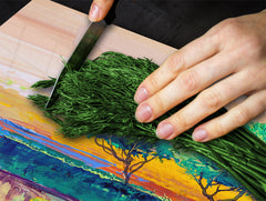 Resistant Glass Cutting Board 60D05B: Canvas painting 2