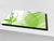 Schneidbrett aus Hartglas und schützende Arbeitsoberfläche D01 Abstract Series: Leaves 17
