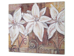 Arbeitsplattenschoner 60D06B: Blumen 3