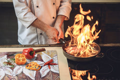 Arbeitsplattenschoner 60D06B: Blumen 3