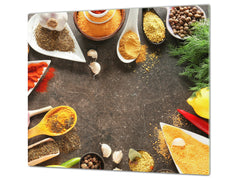 Induction Cooktop Cover Kitchen Board 60D03B: Colorful spices 1