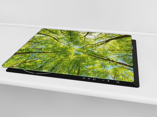 Worktop saver and Pastry Board 60D08: Crowns of trees