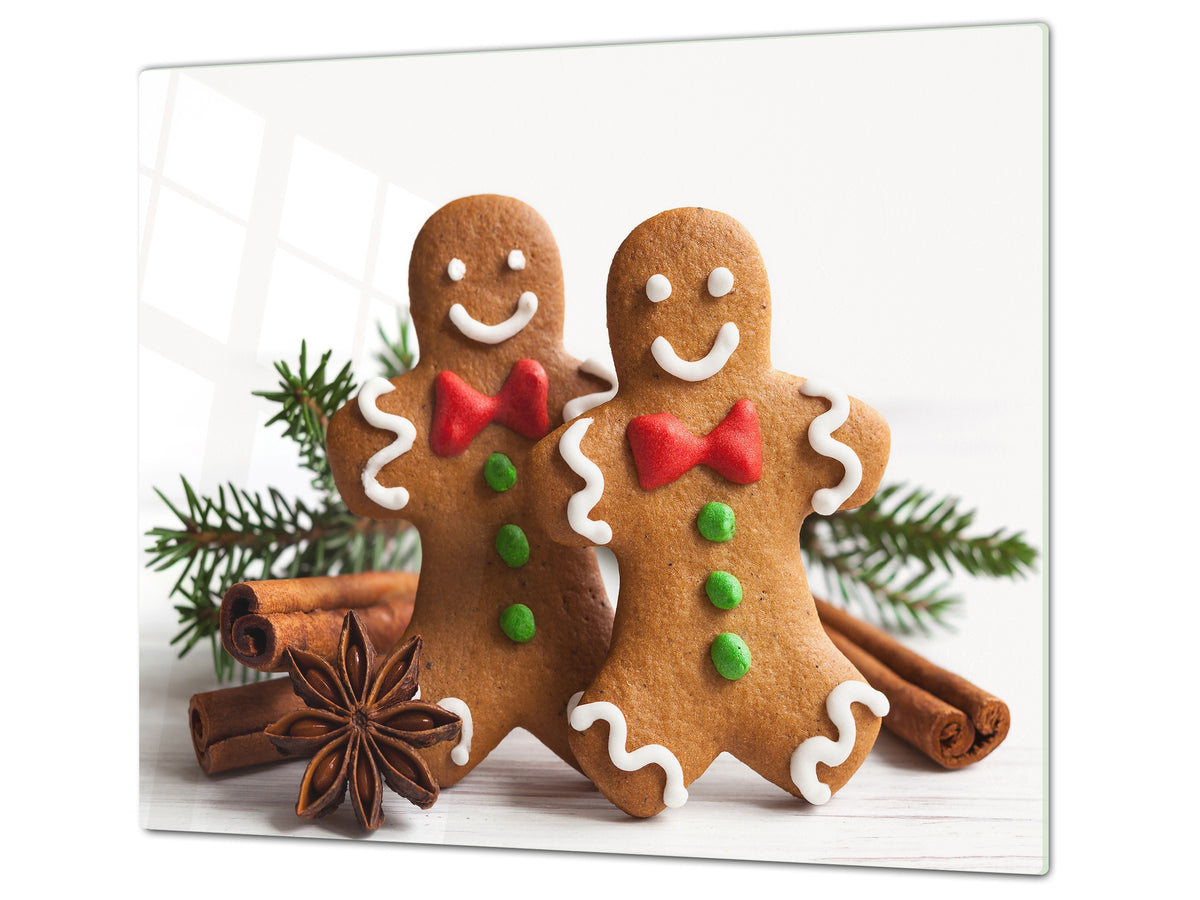 CUTTING BOARD and Cooktop Cover ;D20 Christmas Series: Cinnamon gingerbreads