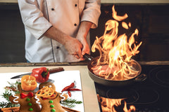 CUTTING BOARD and Cooktop Cover ;D20 Christmas Series: Cinnamon gingerbreads