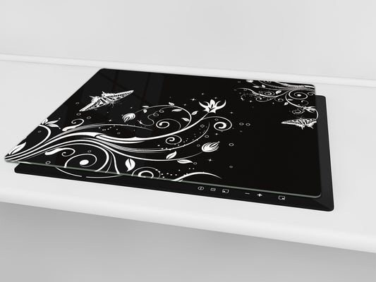 Induction Cooktop cover 60D06A: Flowers theme 2