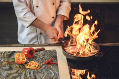 Glass Kitchen Board 60D20: Stones