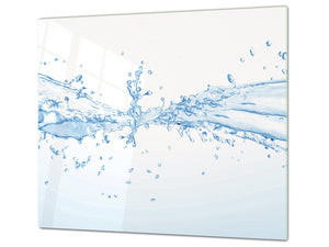 Tempered GLASS Cutting Board 60D10: Drops of water 3
