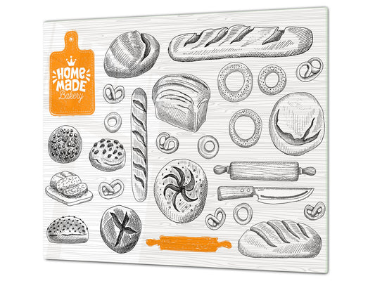 Hob cover 60D09: Homemade bakery