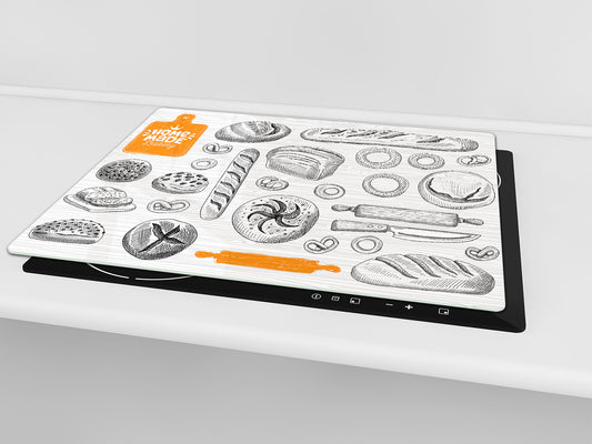 Hob cover 60D09: Homemade bakery