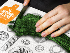 Hob cover 60D09: Homemade bakery