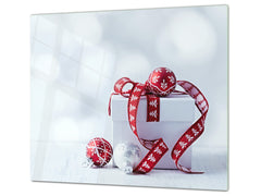 CUTTING BOARD and Cooktop Cover ;D20 Christmas Series: Gift with ornaments