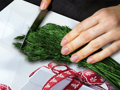 CUTTING BOARD and Cooktop Cover ;D20 Christmas Series: Gift with ornaments