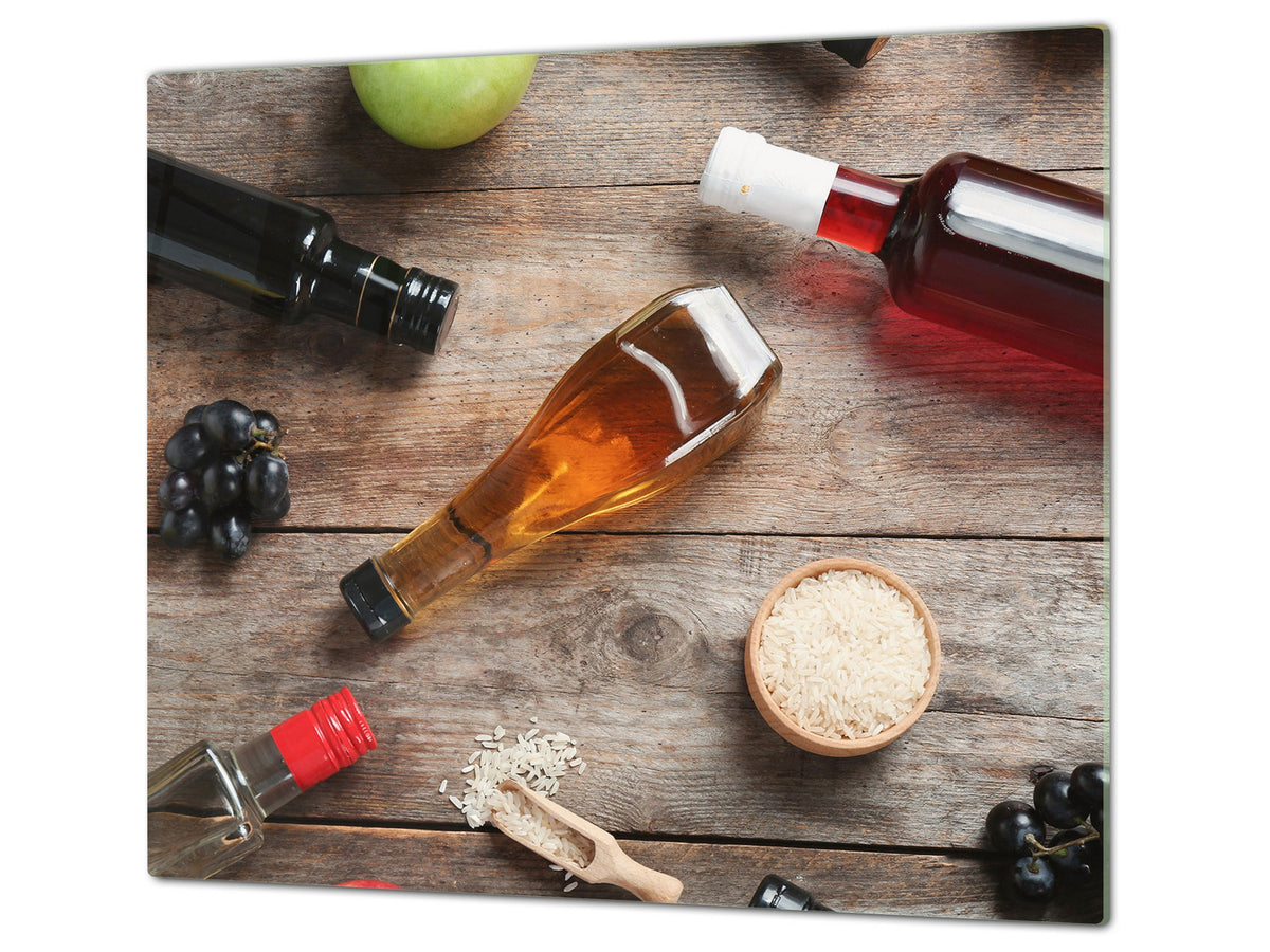 Tempered GLASS Cutting Board 60D16: Vinegar