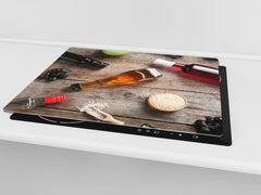 Tempered GLASS Cutting Board 60D16: Vinegar