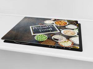 Tempered GLASS Cutting Board 60D16: Healthy food 2