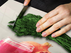 Glass Countertop 60D11: Pomegranate cocktail