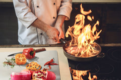 Glass Countertop 60D11: Pomegranate cocktail