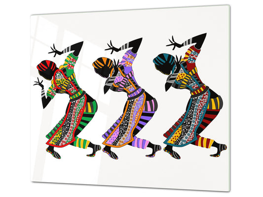 Glass Cutting Board 60D15: Egyptian women's